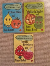 Ladybird The Garden Gang 1970s Matt Covers Jayne Fisher - 3 X books VGC
