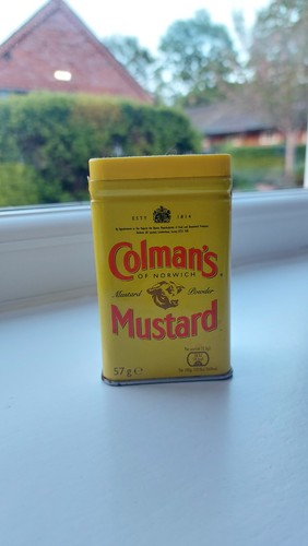 Old colman english mustard - english,