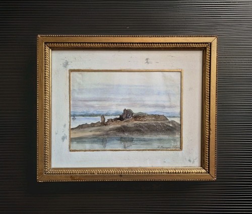 Old painting sea landscape - landscape,