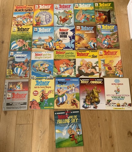 Asterix job lot soft and - asterix,