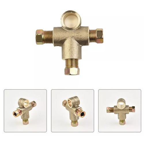 Way brake piece - tee, with