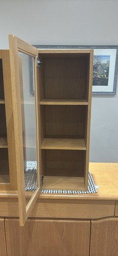 Skovby glass display cabinet - display,
