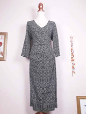 Vintage 90s Jaeger Wrap Dress