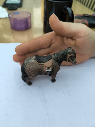 Dartmoor pony horse figurine - horse,