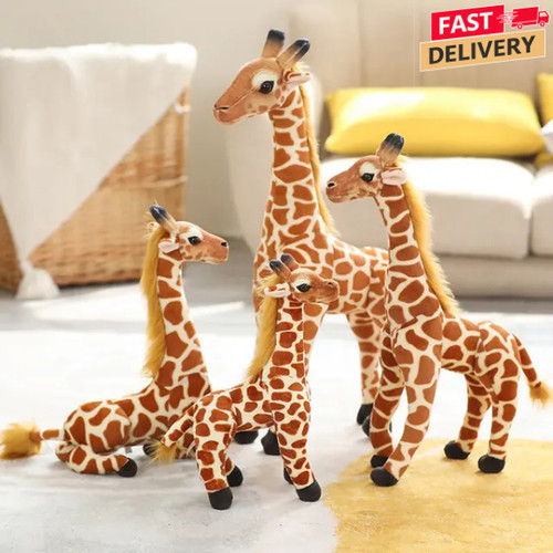 Giraffe plush soft toy teddy - plush,