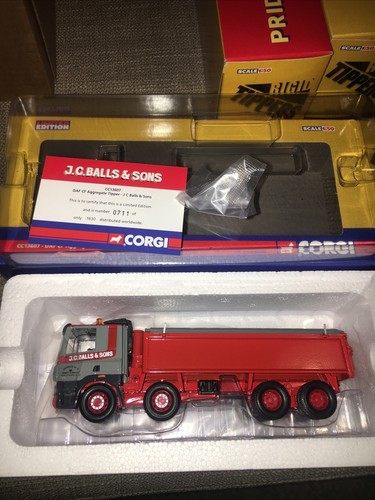 Corgi modern truck cc13607 daf - cc13607,