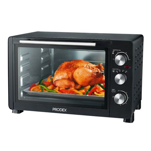 Black mini oven - black, &