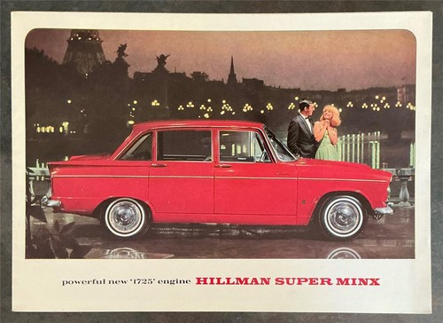 Hillman super minx 1725cc - hillman,