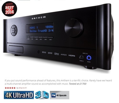 Anthem mrx710 mrx 710 high - mrx,