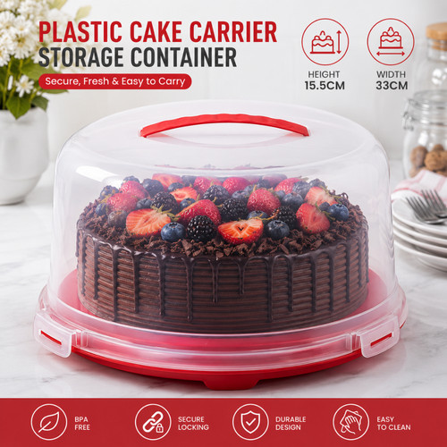 Large plastic cake - large,