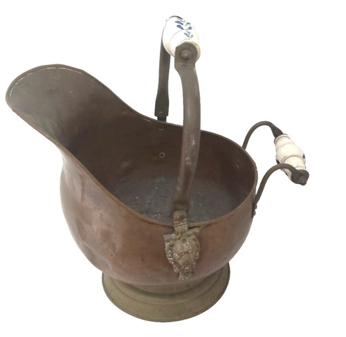 Vintage copper brass metal - copper,