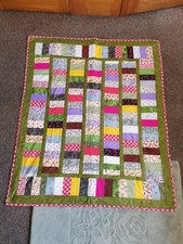 Handmade Patchwork Quilt Throw