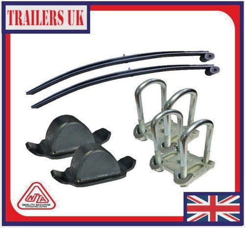 Twin leaf spring bump - leaf,