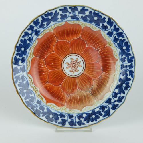 Chinese lotus plate - chinese,
