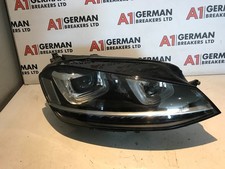 GENUINE 13-16 VW GOLF R MK7 DRIVER FRONT HEADLIGHT XENON 5G2941034E 5G2941044E