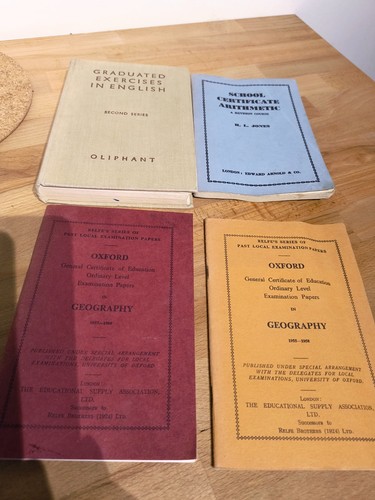 Job lot vintage school books - job, 4