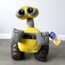 DISNEY STORE EXCLUSIVE STAMPED WALL-E LARGE 14'' PIXAR ROBOT FIGURE SOFT TOY TAG