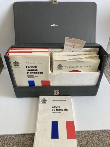 Linguaphone french vintage - linguaphone,