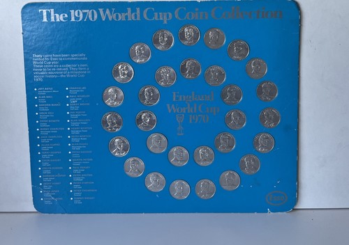 Esso 1970 world cup coin - world,