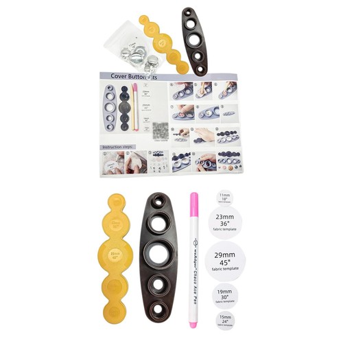 Button maker machine fabric - button,