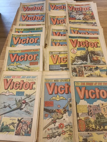 Set 1980 victor comics - set,