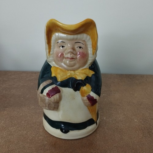 Vintage toby jug lady - lady, "betsy"