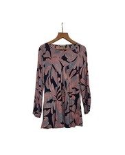 The Masai Clothing Company Womens Size XS Patterned Top Blue Pink