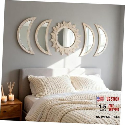 Pieces moon phase - phase, mirror