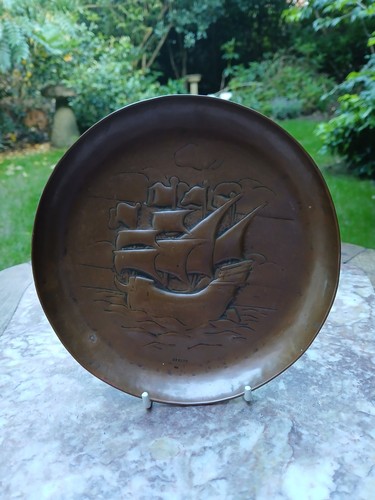 Newlyn copper small tray - copper,
