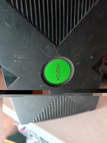 Original xbox works perfectly - original,