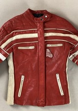Vintage Leather Biker Jacket