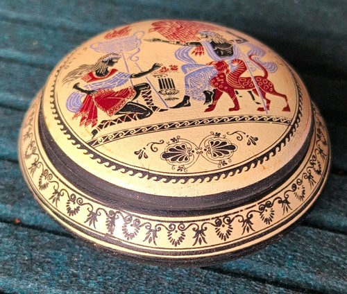 Vintage hand painted greek - vintage,