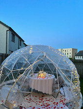 Igloo Garden Dome Geodesic Pod Bubble  12FT