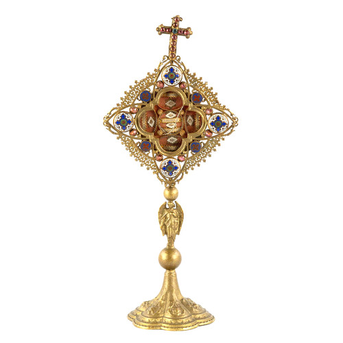 Antique multi relic holder