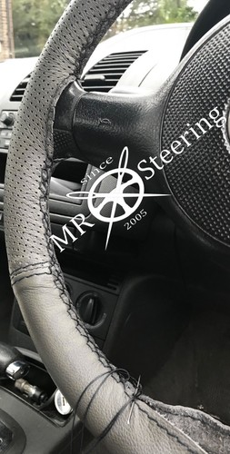 Grey two tone leather - two, steering
