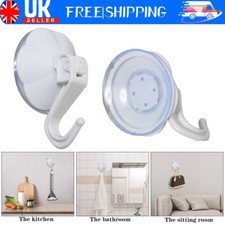Large Strong Suction Cup Hooks for HEAVY DUTY Tile/Glass/Window Bathroom Hanger