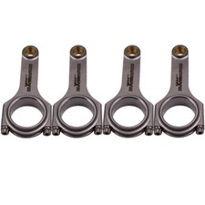 Forged 4340 En24 H-beam Connecting Rods For Fiat Punto Gt 1.4 1.6 Turbo 128.52mm
