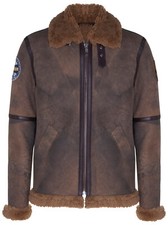 Men's Brown B3 Shearling