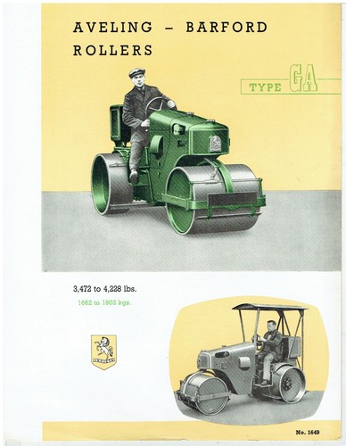 Aveling barford ga - barford, 3'/4'