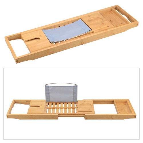 Wooden bath rack bamboo - bath,