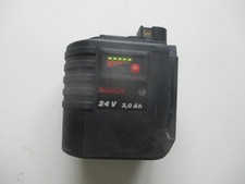 GENUINE BOSCH 24 VOLT BATTERY - 5 LIGHT BARS - FITS GBH 24 VRE DRILL ETC