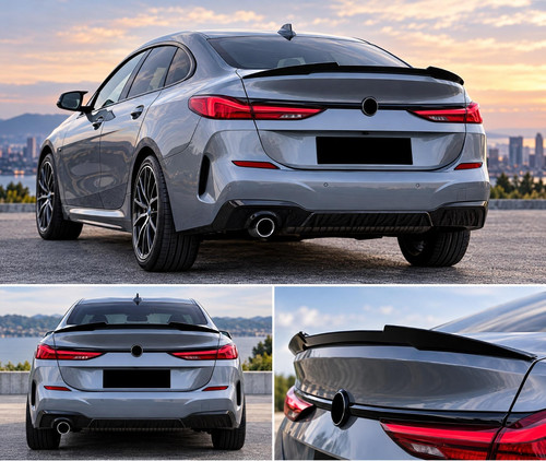 Gloss black rear wing - rear, spoiler