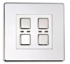 Lightwave RF Deta LW455 Chrome