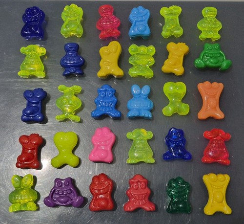 30x vintage gogos - crazy, bones
