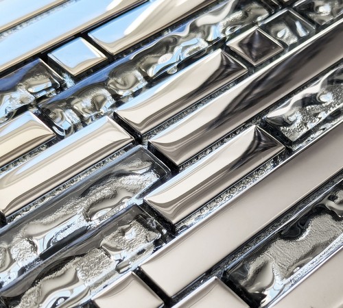 Modern long chrome - long, rectangle