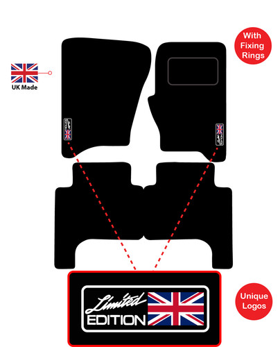 Tailored carpet car mats - mats, to