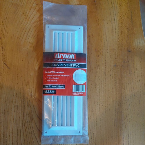 Louvre vent pvc - louvre, 9x3