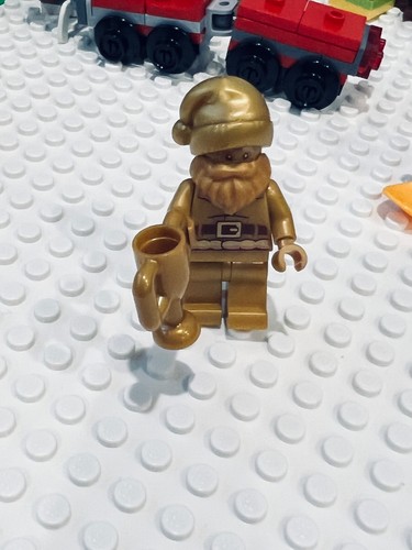 Lego gold santa claus - lego,