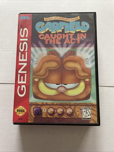 Garfield caught the act - the,