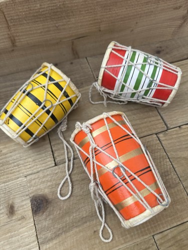 Handmade indian dholak - 18, cm